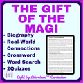 Gift of the Magi ELA Activities | Theme, Irony, Character | Light Up Literature