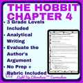 The Hobbit Chapter 4 Writing Prompts | Grades 6–8 No-Prep ELA No Prep Required